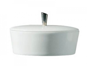 Raynaud Hommage by Thomas Keller Covered Sugar Bowl Steel Knob