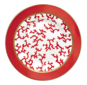 Raynaud Cristobal Coral Bread & Butter Plate*