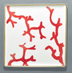 Raynaud Cristobal Coral Square Tray