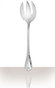 Christofle Marly Sterling Salad Serving Fork