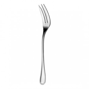 Christofle Perles 2 Stainless Serving Fork