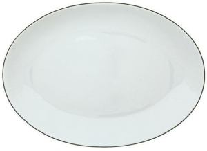 Raynaud Monceau - Empire Green Oval Dish Small - 11.8"