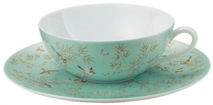 Raynaud Paradis Breakfast Saucer (only)  Turquoise