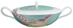 Raynaud Paradis Soup Tureen - Turquoise