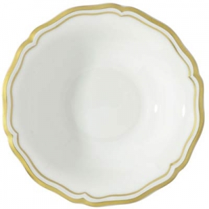 Raynaud Polka Gold Fruit Saucer