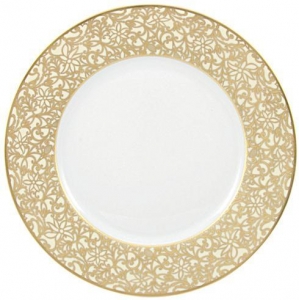 Raynaud Salamanque Gold Ivory Salad Plate