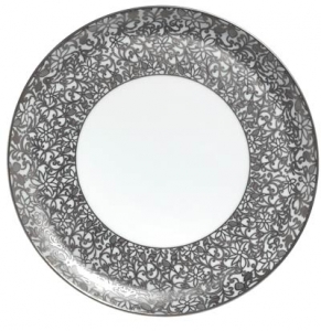 Raynaud Salamanque Platinum Flat Cake Plate