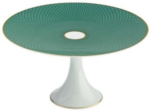 Raynaud Tresor Petit Four Stand Medium - Turquoise