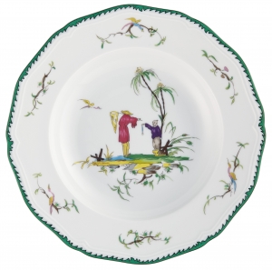 Raynaud Longjiang French Rim Soup Plate #1