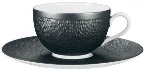 Raynaud Mineral Irise Black Saucer