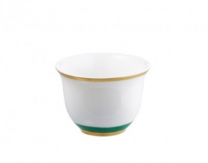 Raynaud Cristobal Emerald Zarf / Sake Cup - 1.7 oz.