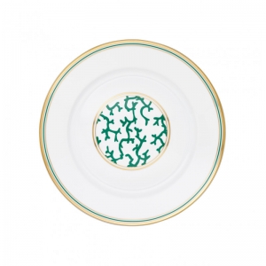 Raynaud Cristobal Emerald Flat Chop Plate - 11.6"