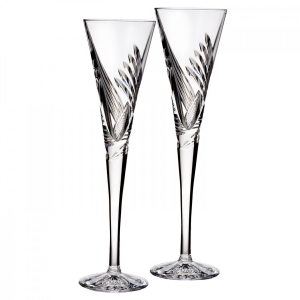 Waterford Wishes "Beginnings" Toasting Flutes