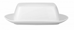 Rosenthal TAC 02 White Butter Dish - Covered