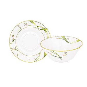 Amaryllis Cream Soup Saucer