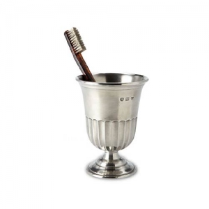 Match Pewter Impero Toothbrush Cup