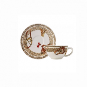 Chevaux Du Vent Tea Cup and Saucer
