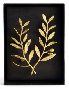 Michael Aram Olive Branch Shadow Box