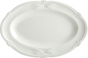 Gien Rocaille White Pickle Dish