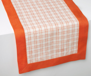 SFERRA Mikela Tangerine Table Runner 15X90