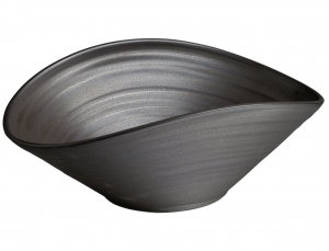 Simon Pearce Barre Slate Medium Serving Bowl