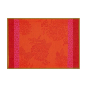 Le Jacquard Francais Parfums de Bagatelle Nasturtium Placemat - 21" x 15" / Set 4