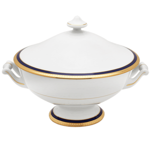 Haviland Symphonie Gold & Bleu Soup Tureen