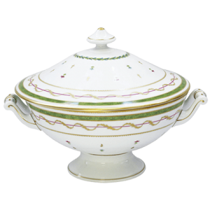 Haviland Vieux Paris Vert Soup Tureen