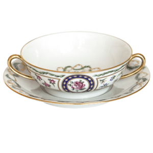 Haviland Louveciennes Soup Cup & Saucer