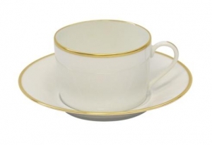 Haviland Orsay Or Tea Cup & Saucer