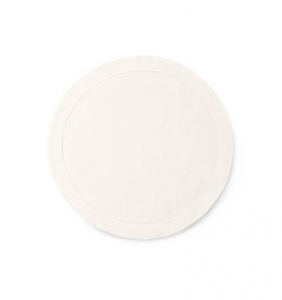 Sferra Classico Ecru Round Placemat /15" - Set of 4