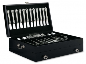 Bristol Flatware Chest (Black)