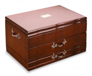 Provincial - Two Drawers (Mahogany)