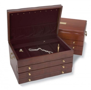 Athena Jewelry Box / Mahogany