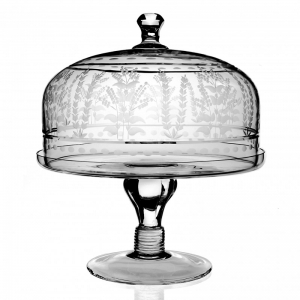 William Yeoward Portia Cake Stand & Dome - 12"