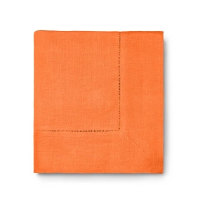 Sferra Festival - Tangerine Round Tablecloth - 90"