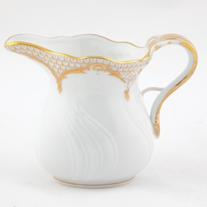 Herend Golden Elegance Creamer - 6 oz