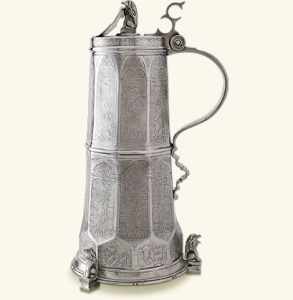 Match Pewter Engraved Beer Stein