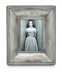 Match Pewter Como Rectangle Frame - Small - 2.3" X 3.5"