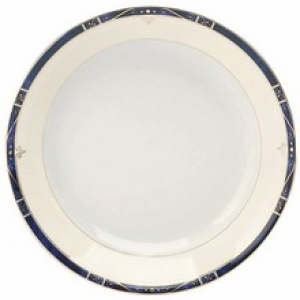 Scala Blue Gold Filet Philippe Deshoulieres Scala Blue Gold Filet Soup/Cereal Plate