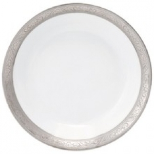 Philippe Deshoulieres Trianon Platinum Soup/Cereal Plate