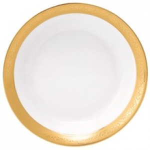 Philippe Deshoulieres Trianon Gold Soup/Cereal Plate