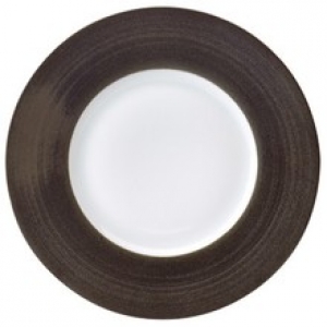 Philippe Deshoulieres Galileum Graphite Dessert Plate Large Rim*