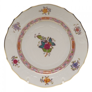 Herend Chinese Bouquet Multicolor Bread & Butter Plate