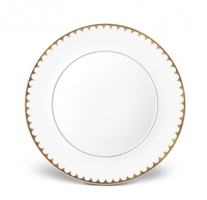 L'Objet Aegean Filet Gold Dinner Plate