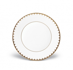 L'Objet Aegean Filet Gold Dessert Plate