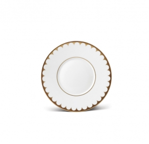 L'Objet Aegean Filet Gold Saucer