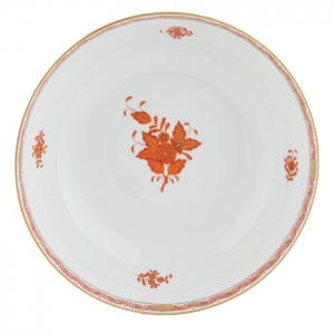 Herend Chinese Bouquet Rust Medium Bowl- 9.5"