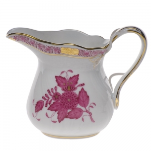 Herend Chinese Bouquet Raspberry Creamer(6 Oz) 3.5"H