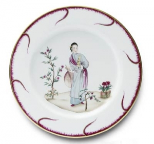 Alberto Pinto / Pinto Paris Chinoiserie Buffet Plate - #4